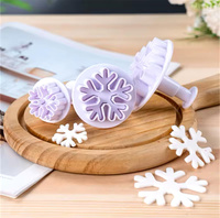 Foremki wykrawaczki z tłoczkiem płatki śniegu ŚNIEŻYNKI WZ. I