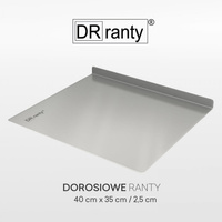 Blacha do pieczenia 40x35x2,5 cm DR ranty