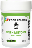 Barwnik w żelu ZIELEŃ MIĘTOWA 35g Food Colours