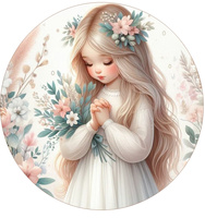 Opłatek na TORT PIERWSZA KOMUNIA ŚWIĘTA WZ.IV