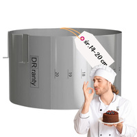 Regulowany rant z podziałką, h12cm śr 14-20 cm DR ranty