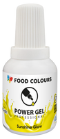 Barwnik w żelu ŻÓŁTY JASNY 20g PowerGel Food Colours