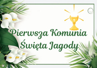 Opłatek na TORT PIERWSZA KOMUNIA ŚWIĘTA WZ.XXIII