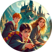 Opłatek na tort HARRY POTTER WZ.XI