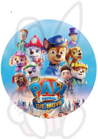 Wydruk jadalny opłatek na tort PSI PATROL WZ. VIII