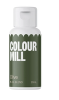 Barwnik olejowy do mas tłustych OLIVE 20 ml Colour Mill