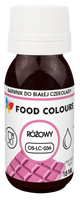 Barwnik do czekolady i mas tłustych RÓŻOWY 18 ml Food Colours