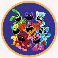 Wydruk jadalny opłatek na tort SMILING CRITTERS WZ.I