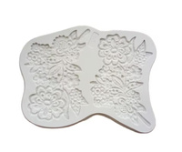 Forma silikonowa do tworzenia dekoracji KWIATY WZÓR KWIATOWY ŚLUB