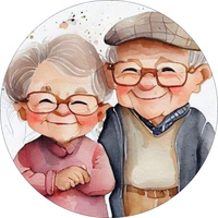 Opłatek na Dzień Babci i Dziadka wz. I