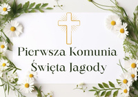 Opłatek na TORT PIERWSZA KOMUNIA ŚWIĘTA WZ.XXII