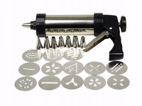 Szpryca do dekorowania - maszynka do ciastek z końcówkami