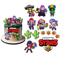 Opłatek na tort STARS WZ. III