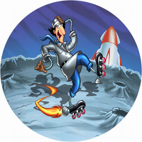 Wydruk jadalny opłatek na tort INSPEKTOR GADŻET WZ.I