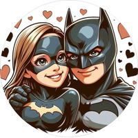 Opłatek na tort BATMAN WZ.V