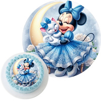 Opłatek na tort MYSZKA MINNIE WZ.IV