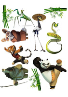 Wydruk jadalny KUNG FU PANDA WZ.I