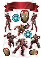 Wydruk jadalny IRON MAN WZ. II
