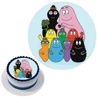 Wydruk jadalny opłatek na tort BARBAPAPA WZ.III