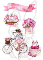 Wydruk jadalny CHANEL GIRL DZIEWCZYNA WZ. III