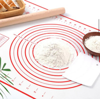 Stolnica silikonowa z podziałką 40x50 cm do ciasta, masy cukrowej