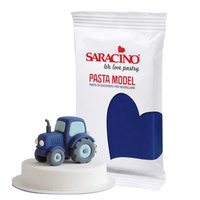 Lukier plastyczny masa cukrowa do modelowania figurek na tort GRANATOWA 250g Saracino