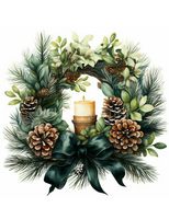 Opłatek na świąteczne wypieki wz. XII