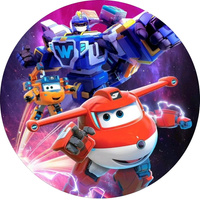 Opłatek na tort SUPER WINGS WZ.IV