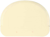 Skrobka do ciasta półokrągła, HENDI, 120x88mm Wariant podstawowy