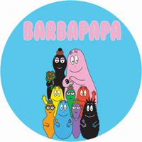 Wydruk jadalny opłatek na tort BARBAPAPA WZ.I