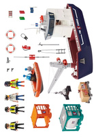 Opłatek na tort PLAYMOBILE WZ.I