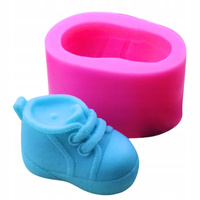 Forma silikonowa do tworzenia dekoracji z masy cukrowej czekolady na tort BUCIK