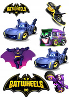 Wydruk jadalny opłatek na tort BATHWHEELS  WZ.I