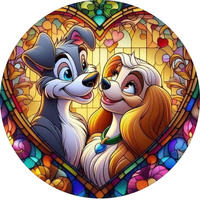 Opłatek na tort ZAKOCHANY KUNDEL WZ.I