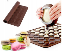 Mata silikonowa do MAKARONIKÓW 38x28 cm ZESTAW