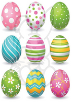 Wydruk jadalny na muffinki WIELKANOC A4 wz. C