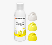Barwnik COCOA BUTTER na bazie tłuszczu kakaowego ŻÓŁTY JASNY 100g Food Colours