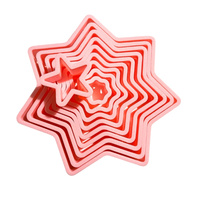 Zestaw 10 elem. foremek do tworzenia dekoracji Choinka 3D KicCake