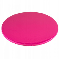 Podkład pod tort FUKSJOWY śr. 25 h 10 mm Julita