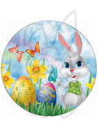 Wydruk jadalny WIELKANOC śr. 20 cm wz. G