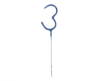 #ZOF Zimny ogień, cyferka 3 niebieska