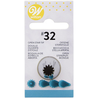 Tylka cukiernicza otwarta gwiazda 32 Wilton