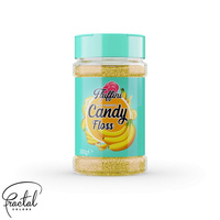 Smakowy cukier do waty cukrowej BANAN 300g Fractal Colours