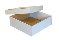 Mocne pudełko na muffiny ciasto 30x30x10 cm dwuczęściowe 