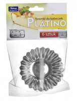 Zestaw 6 szt. foremek do babeczek 7 cm Galicja