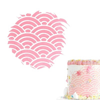 Szablon dekoracyjny SUNSET 197x296 mm Słodki Bufet