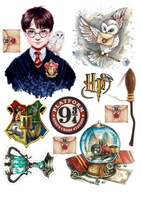 Opłatek na tort HARRY POTTER WZ.IV