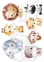 Wydruk jadalny ZWIERZĄTKA WZ. I