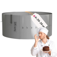 Regulowany rant z podziałką, h12cm śr 20-28 cm DR ranty