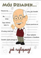 Wydruk jadalny na DZIEŃ DZIADKA A4